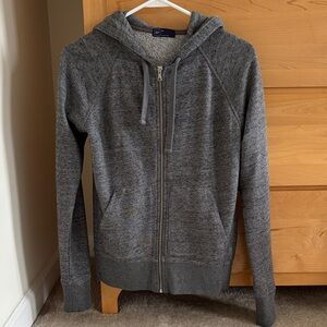 GAP Grey Zip-Up Hoodie